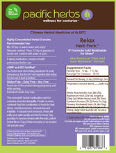 Load image into Gallery viewer, Pacific Herbs Relax Herb Pack