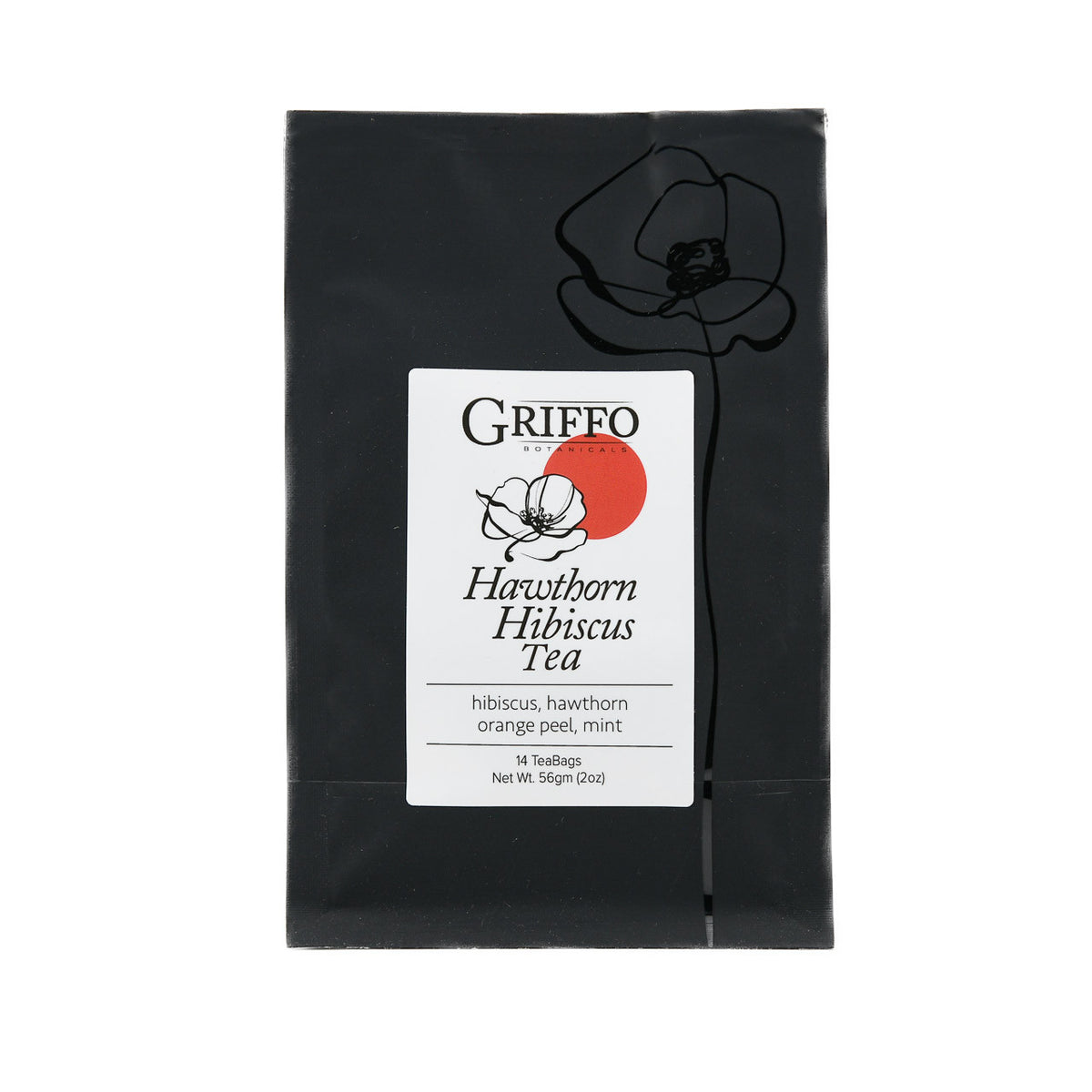 Griffo Botanicals Hawthorne Hibiscus Tea