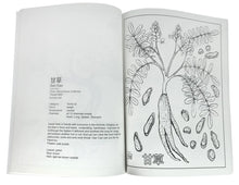 Load image into Gallery viewer, Herb Apothecary - A Coloring Book of 54 Chinese Herbs
